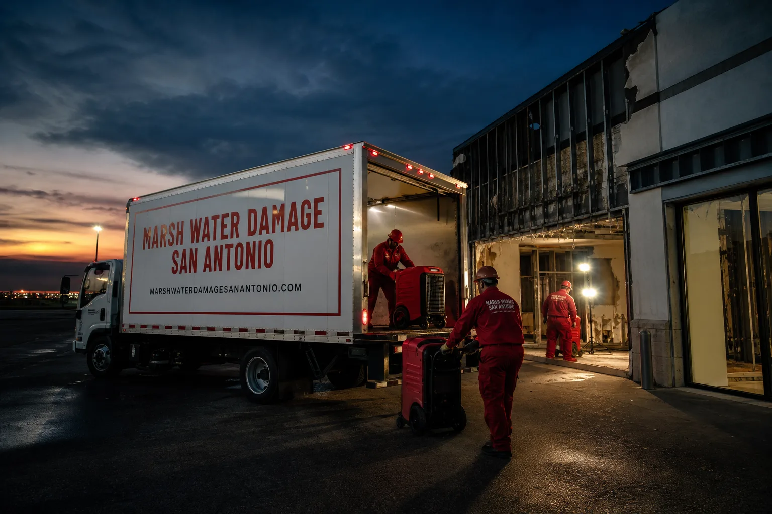 Marsh Water Damage San Antonio damage restoration team