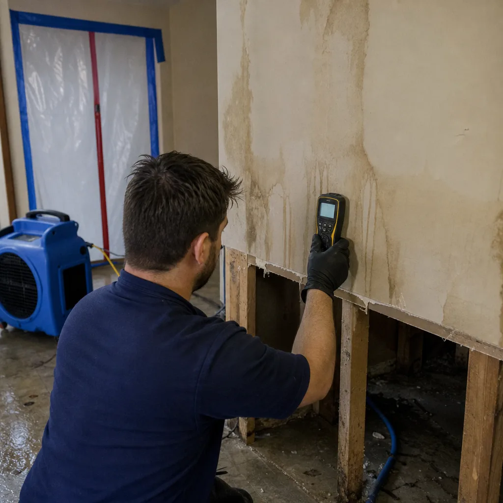 Storm Damage Restoration in Kirby